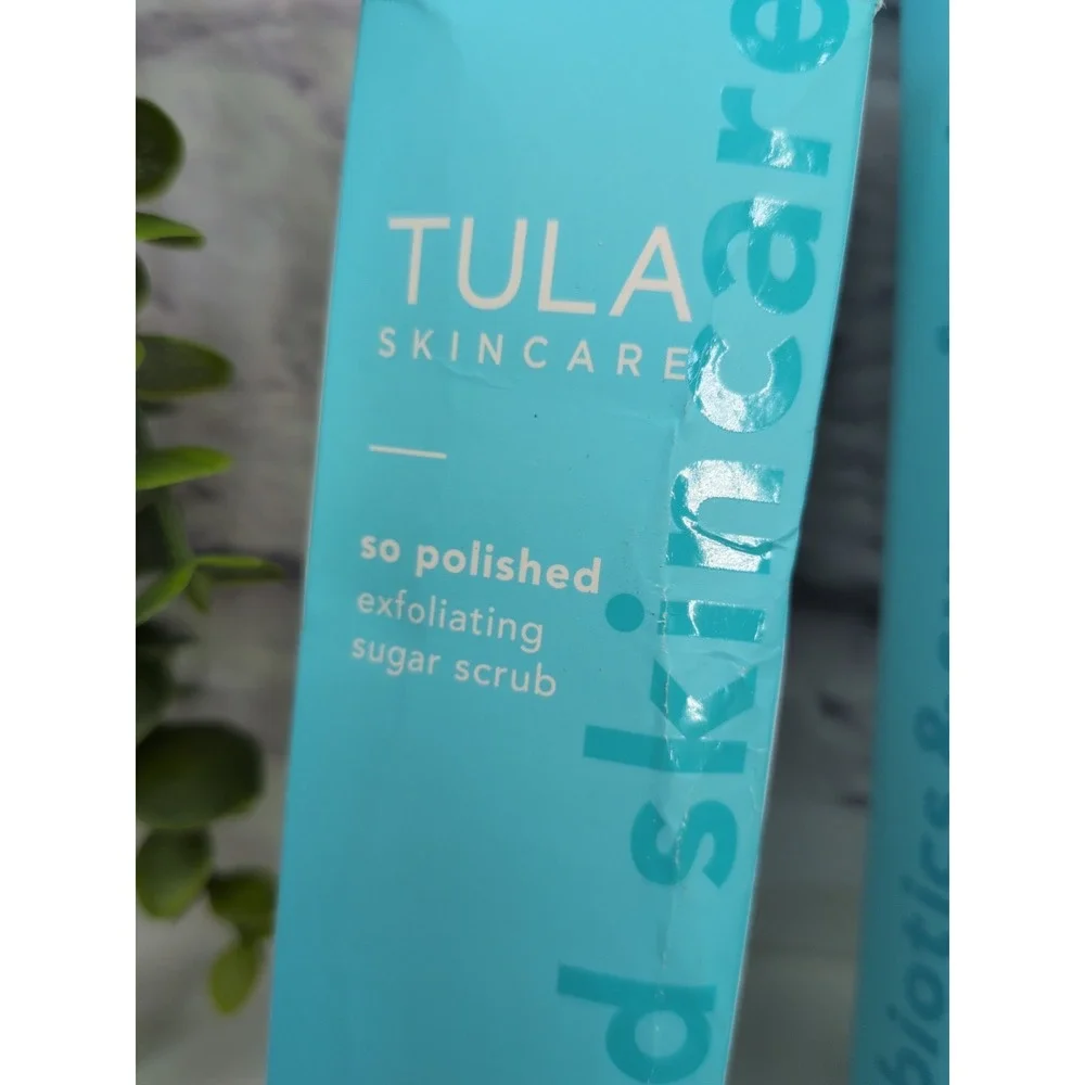 NEW LOT 2🥰TULA Skincare SO POLISHED Exfoliating Scrub CULT CLASSIC Face Cleanse